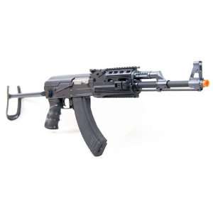 AK 47 S Black Foldable Stock Metal Body & Gear Box Airsoft Gun  