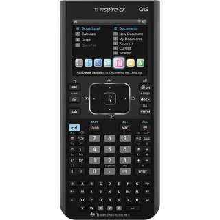    Nspire CX CAS Handheld Color Graphing Calculator 033317203963  
