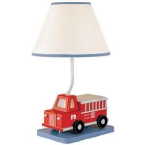  Five Alarm Fire Truck Table Lamp with Night Light