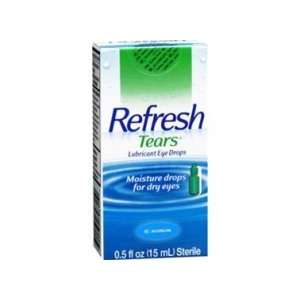  REFRESH TEARS EYE DROPS 0.5% Size 2X15 ML Health 