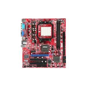 MSI Socket AM2+/AMD 740G/2DDR2 1066/10/100 Lan Micro ATX Motherboard 
