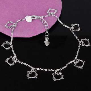 New Fashionale Chain with Cat Face Dangle Anklet/ Ankle Bracelet