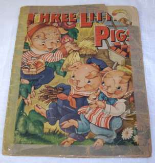   VINTAGE CHILDRENS BOOKS Ugly Duckling THREE LITTLE PIGS Henrys Wagon