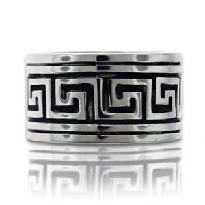  Bling Jewelry Sterling Silver Antique Grecian Band Ring 