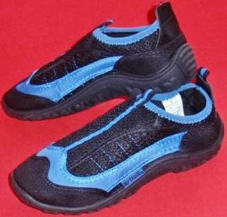   Boys Youth NORTHSIDE Black/Blue Aqua/Water Socks Sandals Shoes size 2