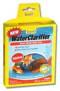 Tetra Fish Aquarium Water Clarifier Treatment 8 Count  