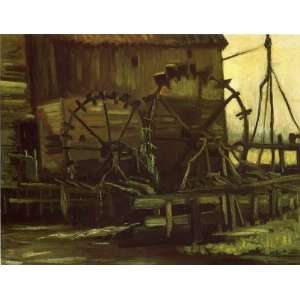  Van Gogh Art Reproductions and Oil Paintings Water Wheels 