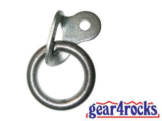 BOLT HANGER and RING trad gear aid protection rock climbing rescue new 