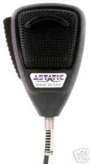 Astatic Wired 4 Pin 636L CB Black Mic/Microphone, NEW  