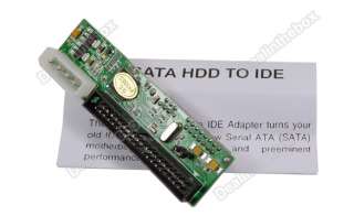 NEW 2.5/3.5 Drive SATA to ATA IDE Converter Adapter  