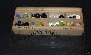 Authentic American Marbles Collection,by Channel Craft  
