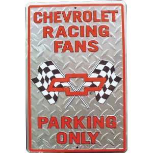 Chevrolet Racing Fan Parking Only Automotive
