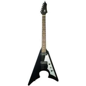  AXL AXL 001 BKM Jacknife Electric Guitar, Black Matte 