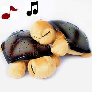 New Night Light Star Twilight 4 Music Turtle Toy Gift  