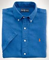 Polo Ralph Lauren Big and Tall Shirt, Short Sleeve Classic Ranger 