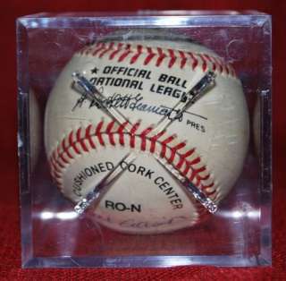 In case anyone was wondering the baseballs are old but the cases are 