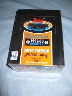 Topps Stadium Club Basketball Trading Card Box 1992 93  