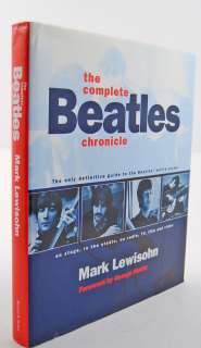 The Complete Beatles Chronicle HARD BACK DJ Lewisohn  