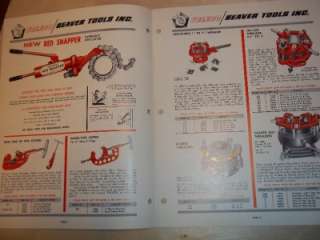 Toledo Beaver Tools Catalog~Tubing/Pipe Cutter/Benders  