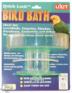 Lixit Quick Lock Bird Bath  