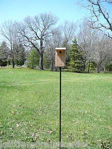 Bird House, Bird Feeder Pole 5 Tall Pole  