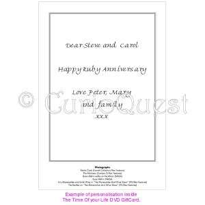 70th Birthday Card DVD Gift 1942   Free Personalisation  