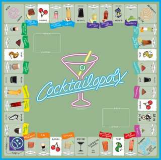 This listing is for one brand new Cocktail Opoly Board Game.