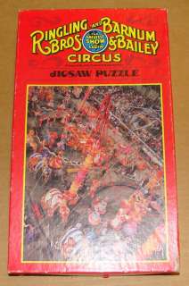   . Barnum Bailey Circus Parade 200 Piece Jigsaw Puzzle Complete  