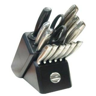 KitchenAid KA1SS14TB 14 Piece Stainless Steel Knife Set with Block