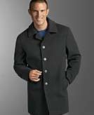    Calvin Klein Jacket, Single Breasted Walker Coat customer 