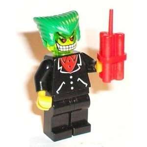  Batman Lego® Joker Green Bomb Head Mini Figure Dynamite 