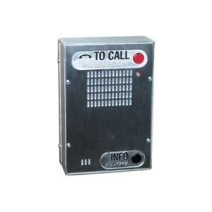 Phone Emergency/Information Phone indoor/outdoor, 2 Button TO CALL 