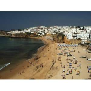  The Beach at Albufeira, Algarve, Portugal Photographic 