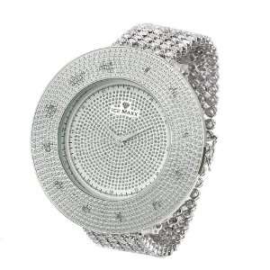    Ice Max/Techno Bling Big Face Genuine Diamond Watch Watches
