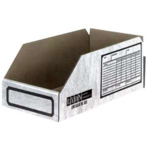 Lyon NF8362 Thrifti Bin Corrugated Shelf Box for 12 Deep Shelves, 12 