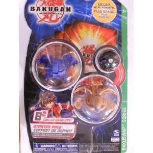  Bakugan Battle Brawlers Starter Pack Aquos (Blue) Tuskor 