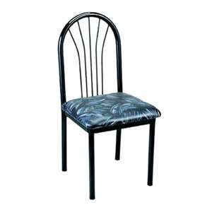  Alston Quality 1898/Black/Pearl Parlor Upholstered Side 