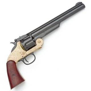 M1869 Schofield Revolver with Black / Brass Finish Frame   Replica of 