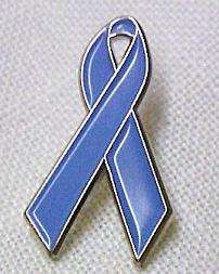 Esophageal Cancer Awareness Ribbon Periwinkle Blue Lapel Pin New 