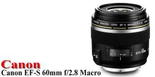 Canon EF S 60mm f/2.8 F2.8 Macro USM + UV for 50D/7D  