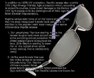 Reptile Polarized Sunglasses   ASP High Definition Rose  