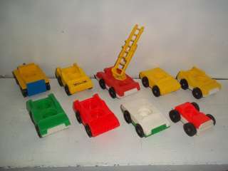   Price Little People Vehicles 1&2 Seater Cars Fire Truck Taxi ++  