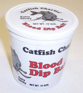 Catfish Charlie XSticky Dip/Stink Catfishing Blood Bait  