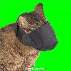 Cat MUZZLE for grooming MEDIUM cats full face pet mask  