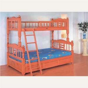  Furniture, Bed A009 Bunk Bed w/ Drawers 