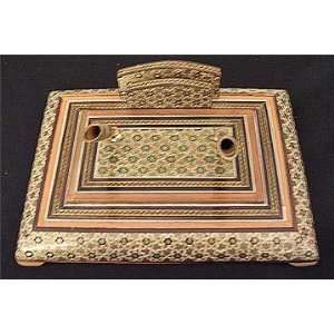 Persian Desk / Office Accessory Pen/Pencil & Business Card Holder with 