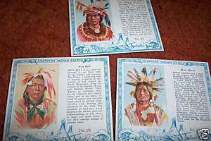 Diff RED MAN Indian Chewing Tobacco Chiefs NOTE  