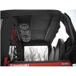  Tommy Toppers Back Seat with Roof Cage   Black BS RAN BLK 