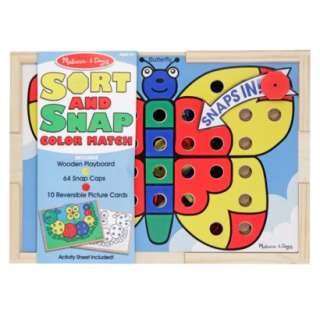Melissa & Doug Sort and Snap Set   Color Match.Opens in a new window