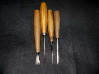   FROST NORWICH   WOOD CARVING CHISELS & GOUGES   OLD WOODWORKING TOOLS
